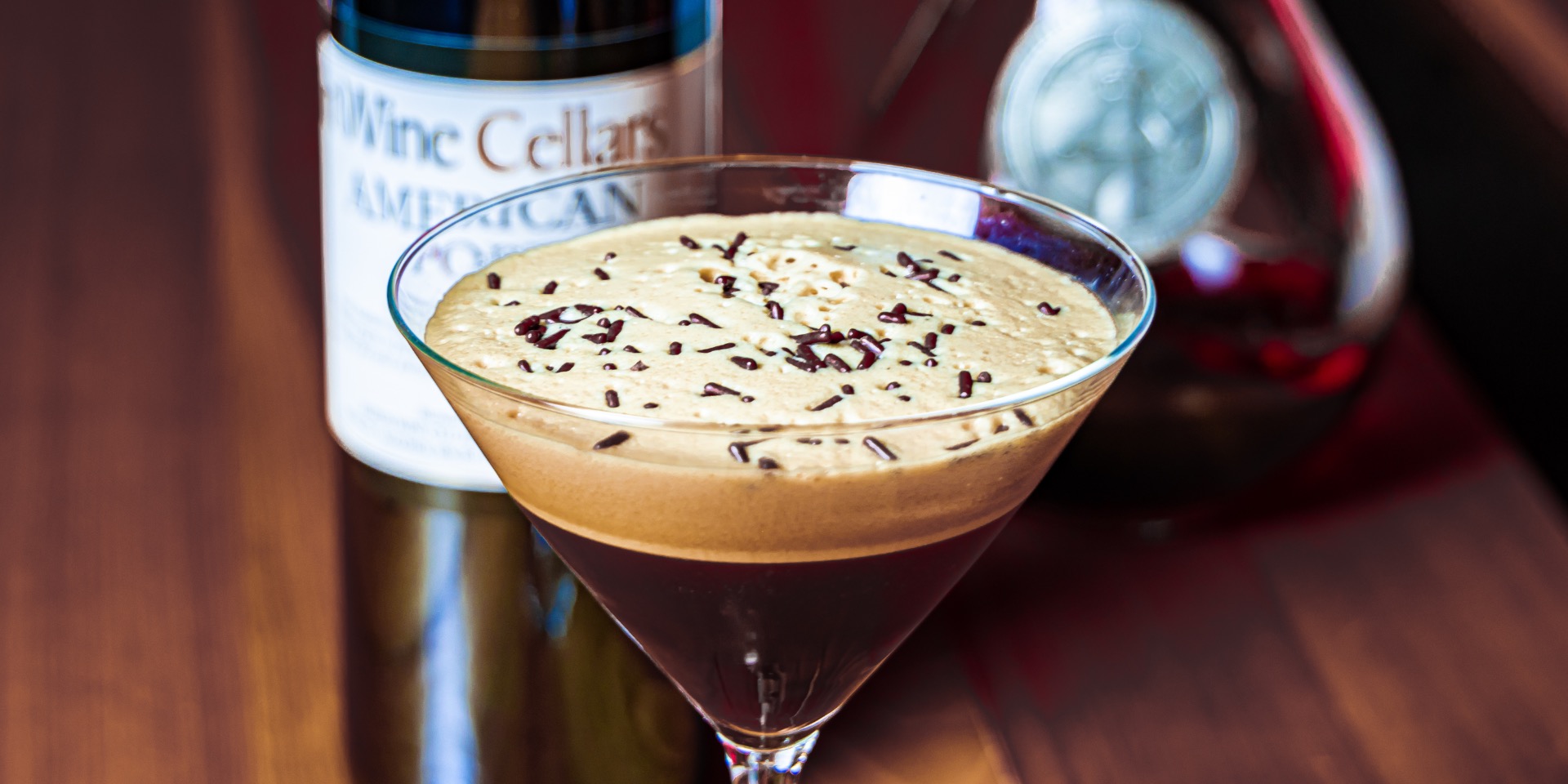 This easy espresso martini uses instant coffee!