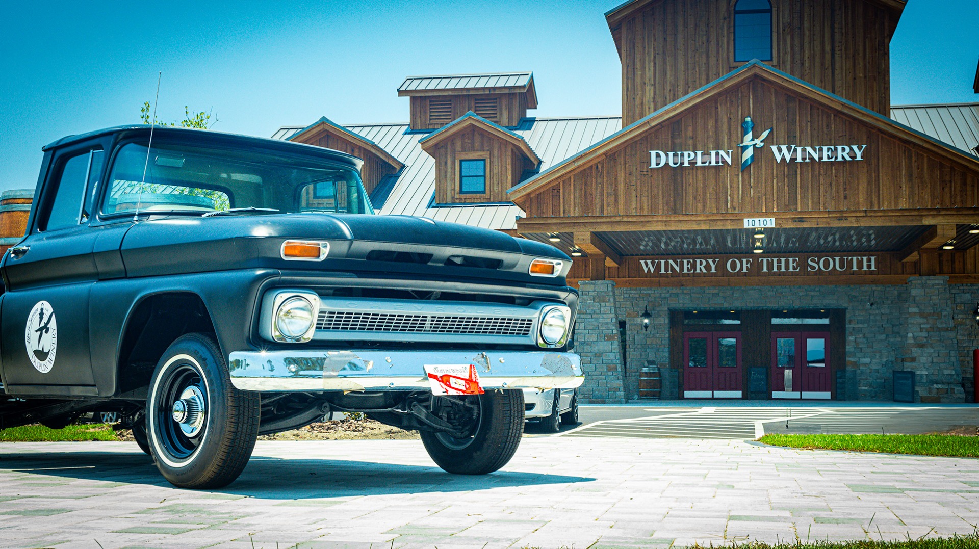 A selfie by this Duplin Winery vintage pick-up truck is a must-do in Panama City Beach