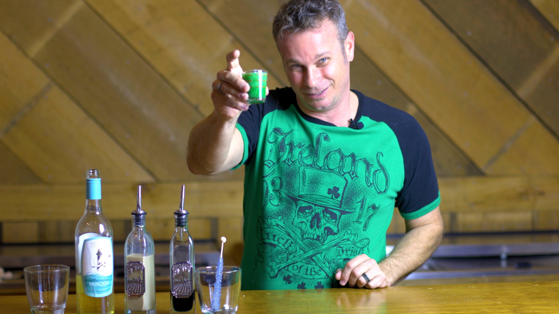 The Duplin Irish Storm shot works for cocktails or desserts.
