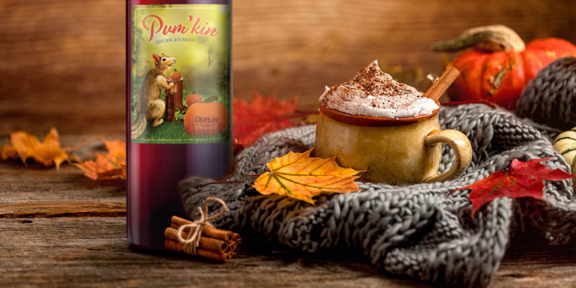 Pumpkin Fireball Pick Me Up is the coziest coffee drink you'll sip this fall.
