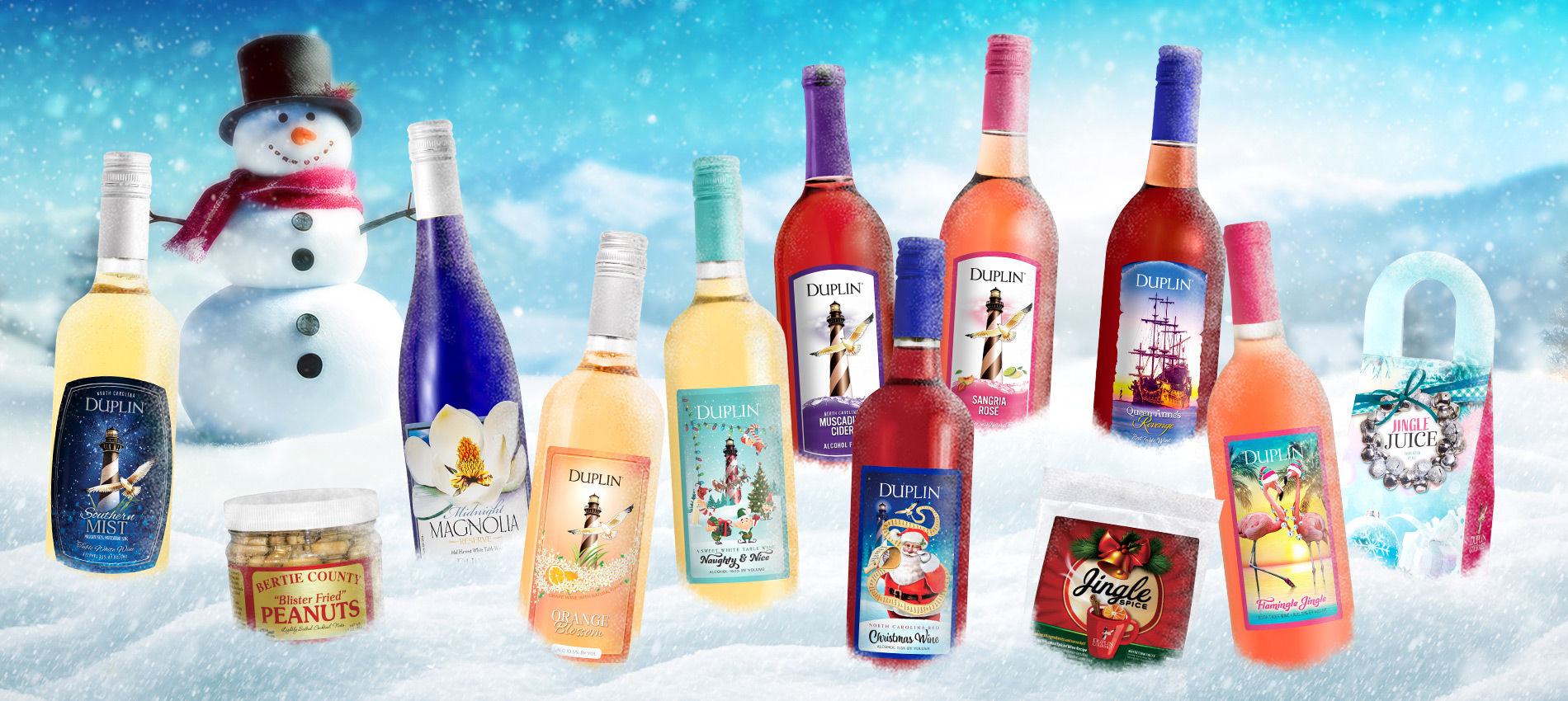 The Snow Worries Wine Tasting Kit is best 12 Days of Christmas gift for wine lovers